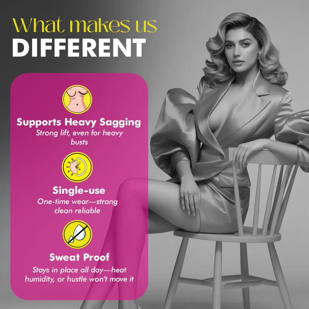 Breast Pasties X Breast Cups (Free 5 pairs of Nipple Pasties)